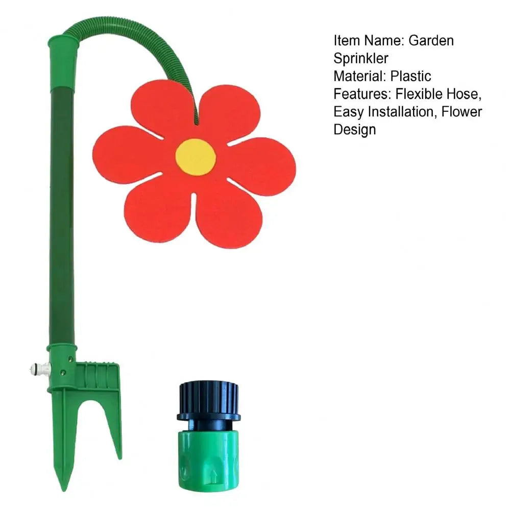 Novu Dancing Daisy Sprinkler Pet Toy — Outdoor Summer Fun