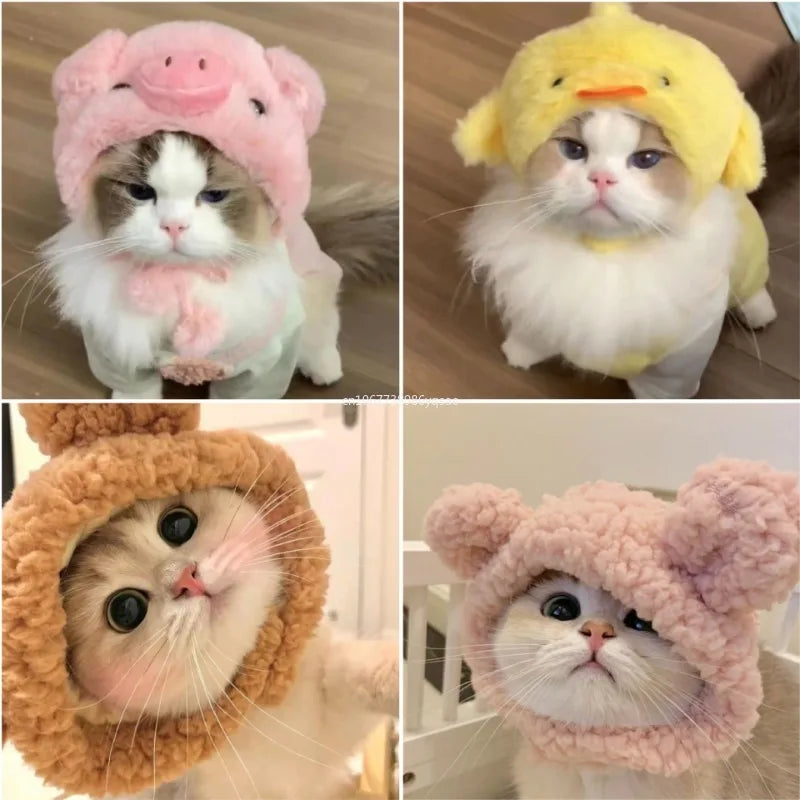 Novu Plush Pet Costume Hat — Cosplay Headwear