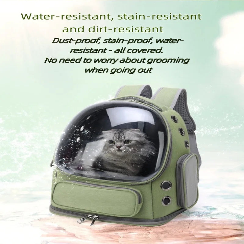 Novu Clear-View Pet Carrier Backpack