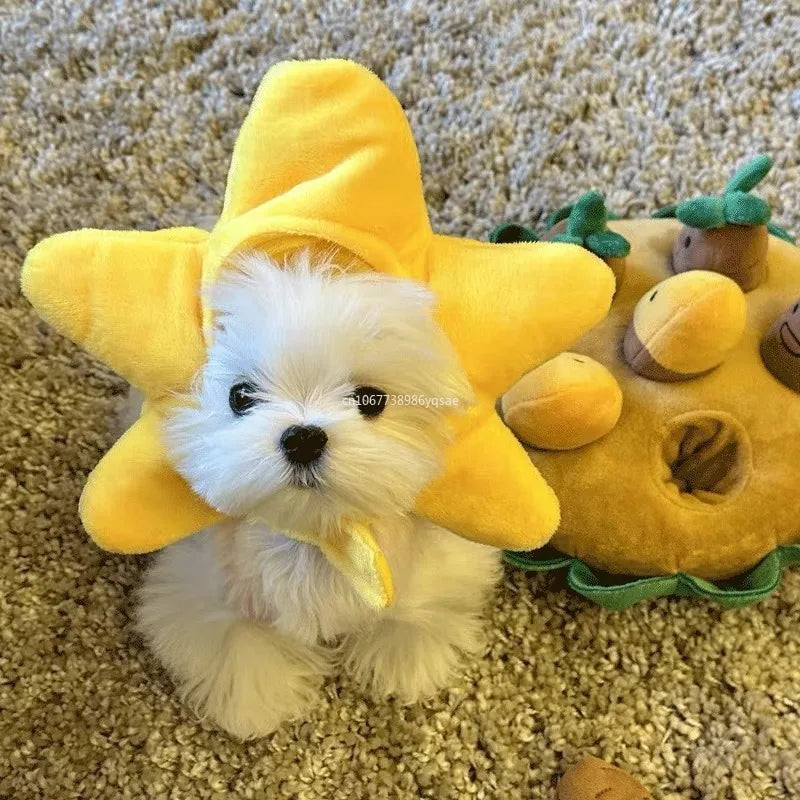Novu Plush Pet Costume Hat — Cosplay Headwear