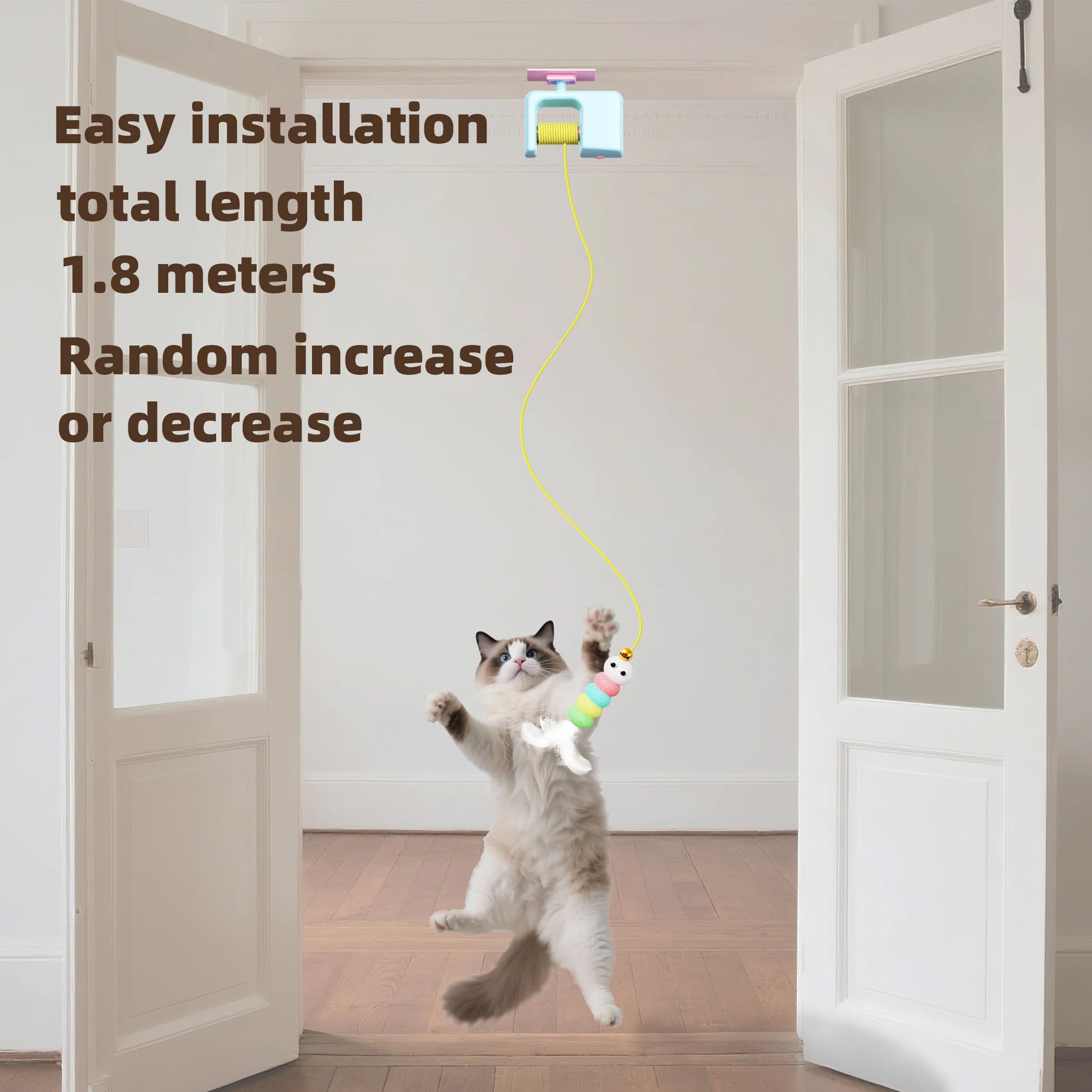 Novu Flying Bird Interactive Cat Toy — Automatic & Rechargeable