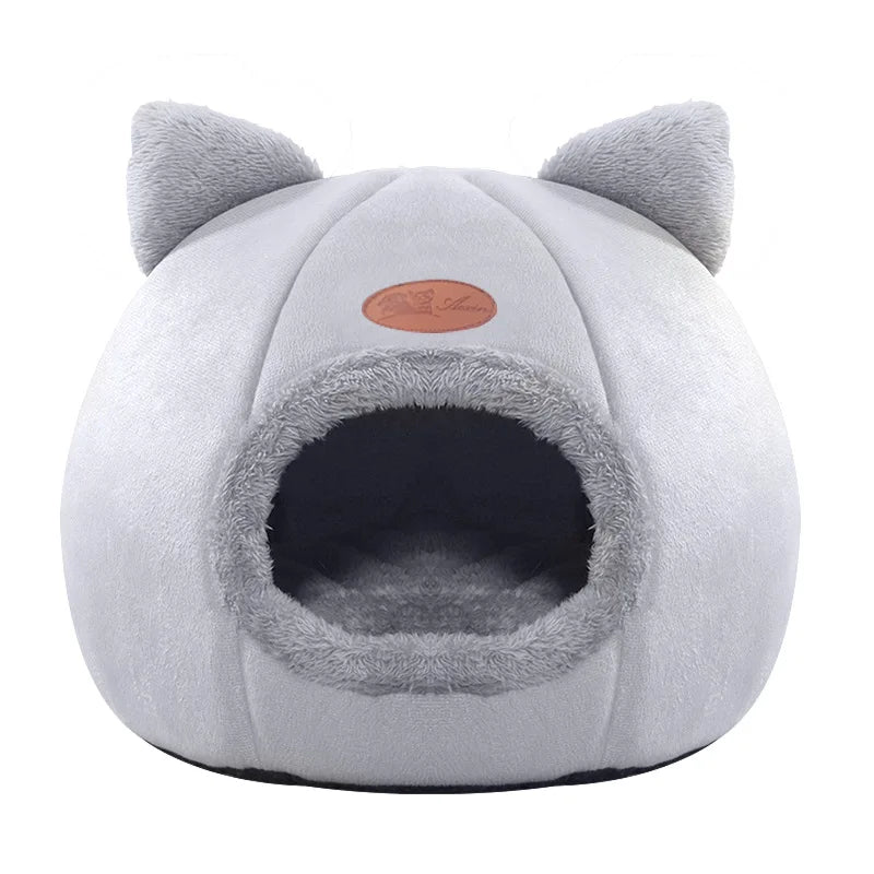 Novu Cozy Cave Cat Bed — Warm Winter Nest