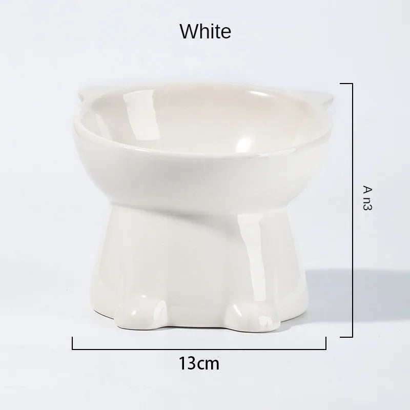 Novu Ceramic Pet Bowl — Cat & Dog Universal