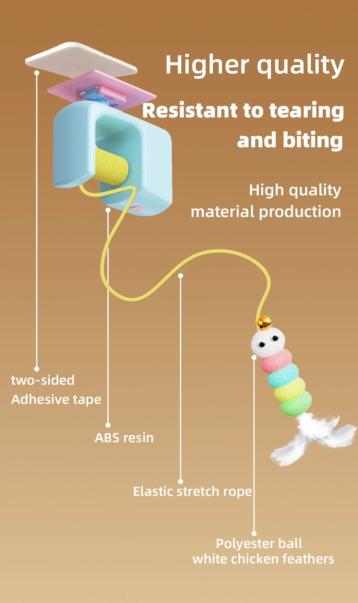 Novu Flying Bird Interactive Cat Toy — Automatic & Rechargeable