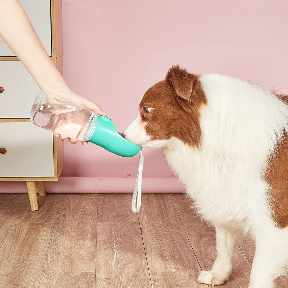 Novu Portable Dog Water Bottle — Travel Feeder