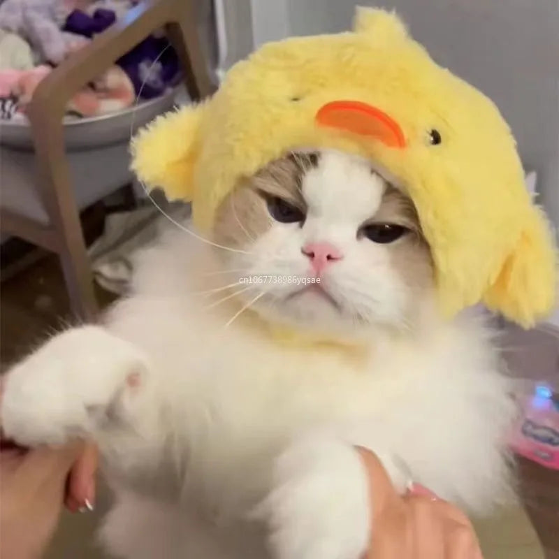 Novu Plush Pet Costume Hat — Cosplay Headwear