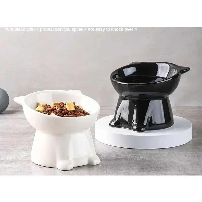 Novu Ceramic Pet Bowl — Cat & Dog Universal