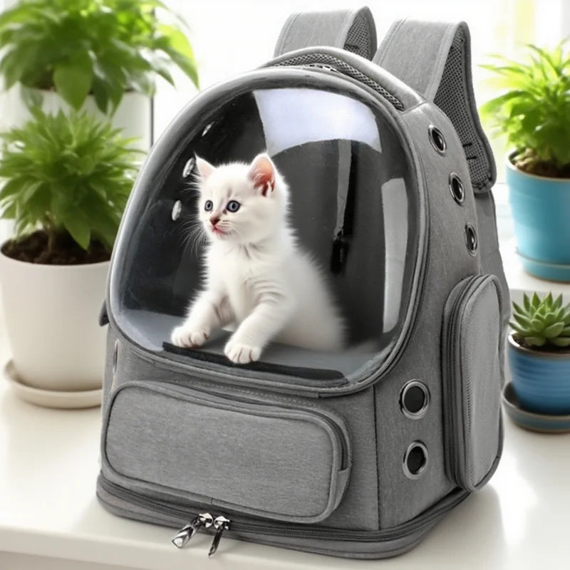 Novu Clear-View Pet Carrier Backpack